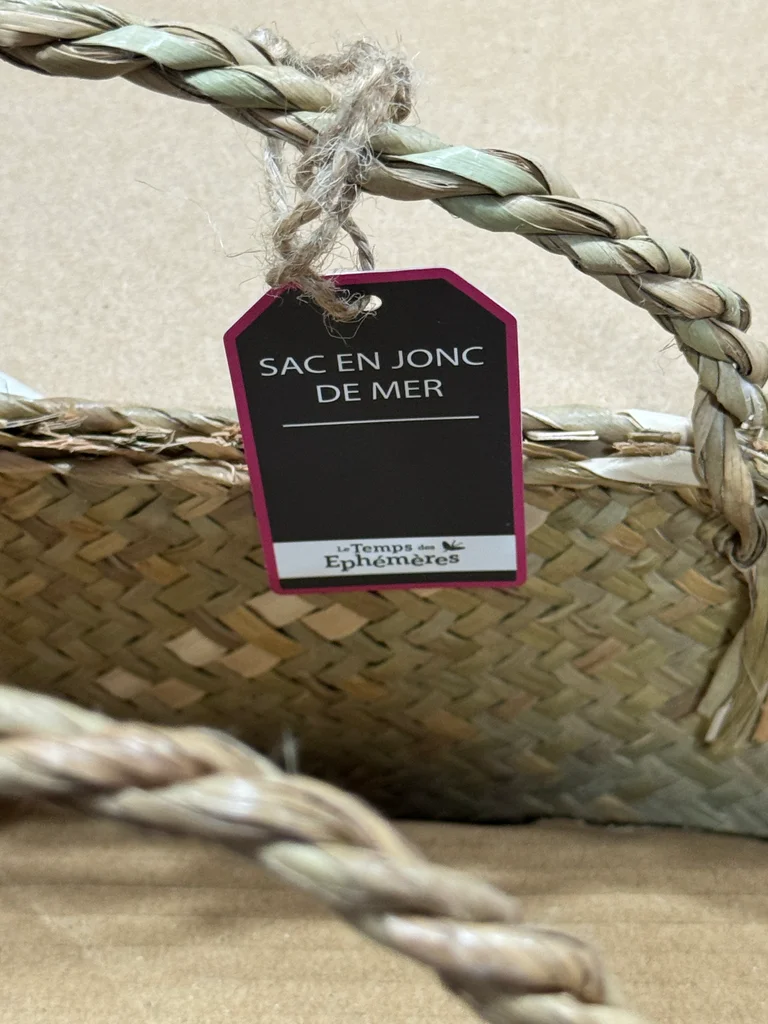 Sac en jonc de mer – Idéal plage 🌊 – photo 5